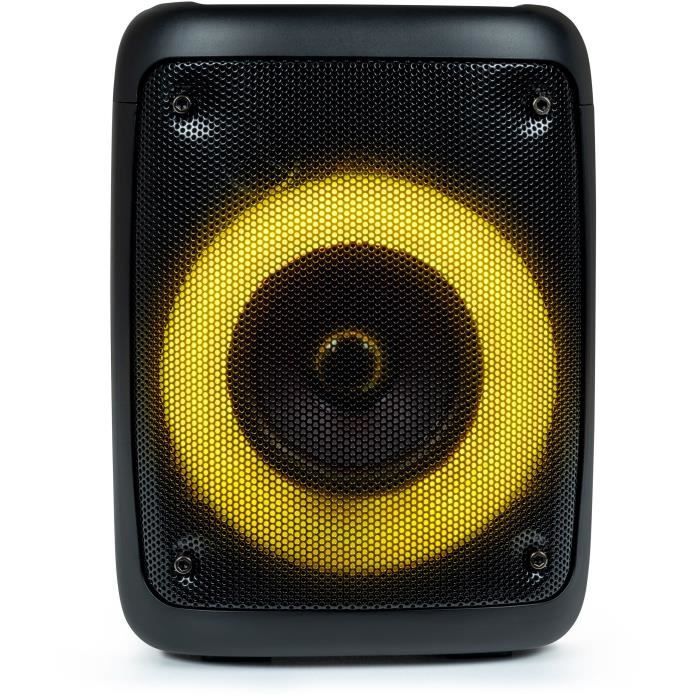Enceinte sans fil BIGBEN PARTY Taille Bluetooth Ports USB et micro SD Effets LED - vue 2
