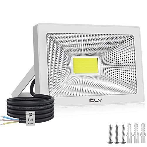 ANNIFUNLY 2 PCS Projecteur LED Extérieur, Projecteur Exterieur LED 100W