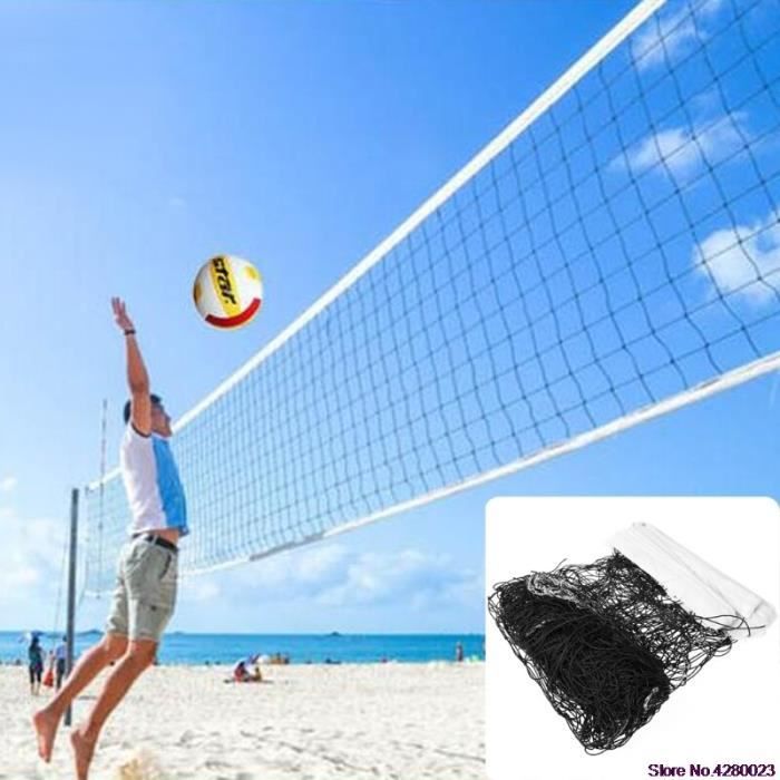 Filet de volleyball de plage en polyéthylène, 2021x1m, nouveau Style universel, 9.5 [C518685