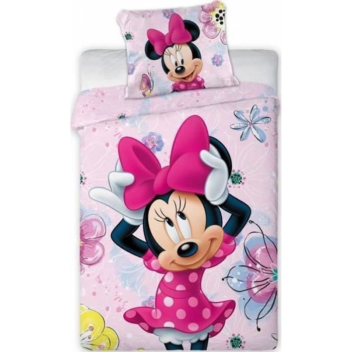 Parure de lit Minnie Disney - Cdiscount Maison