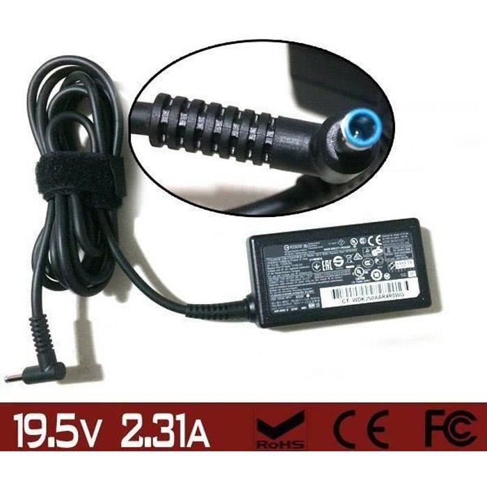Original HP PA-1650-02HC AC Adapter Chargeur Adaptateur 18.5V 3.5A (Réf
