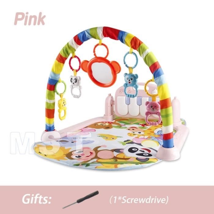 Tapis D Eveil Musical Bebe Jouets Tapis De Jeu Enfant Tapis Educatif Tapis Avec Piano Clavier Animal Gymnase Infantile Type Rose Cdiscount Puericulture Eveil Bebe