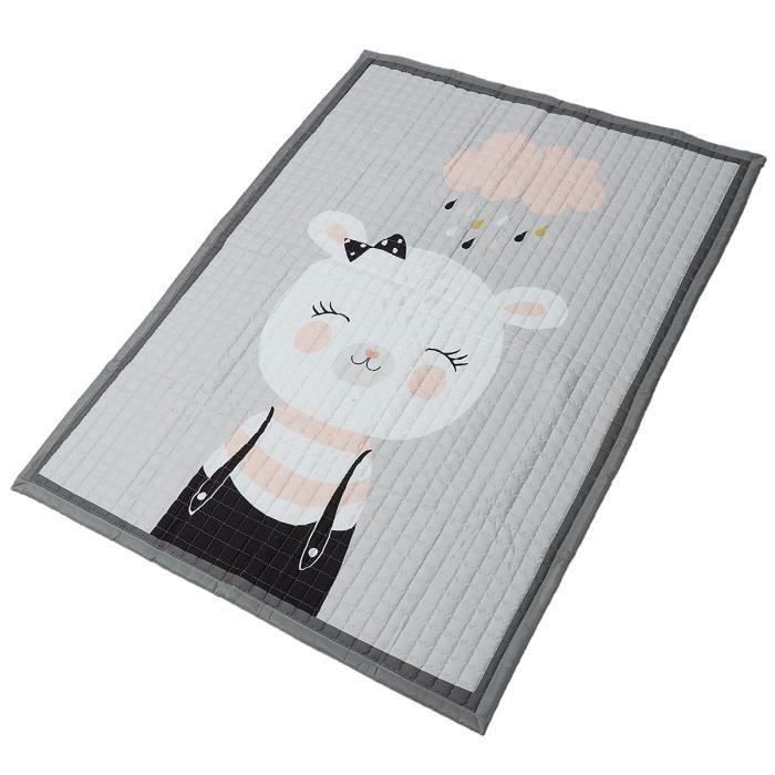 Coton Tapis De Rampe De Jeu Bebe Enfant Deco Salon Chambre 145 X195 X15mm Type B Bo Achat Vente Tapis Cdiscount