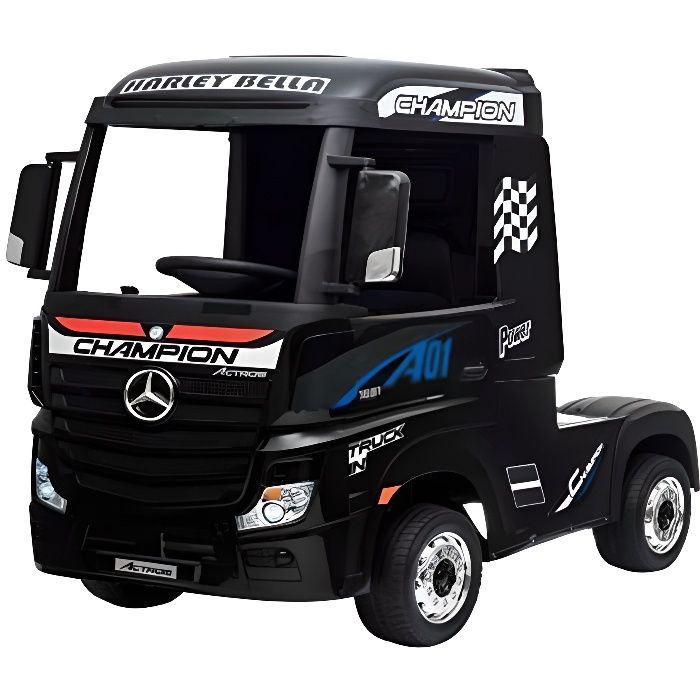Camion Electrique Enfant Mercedes Actros 12v 4wd Batterie