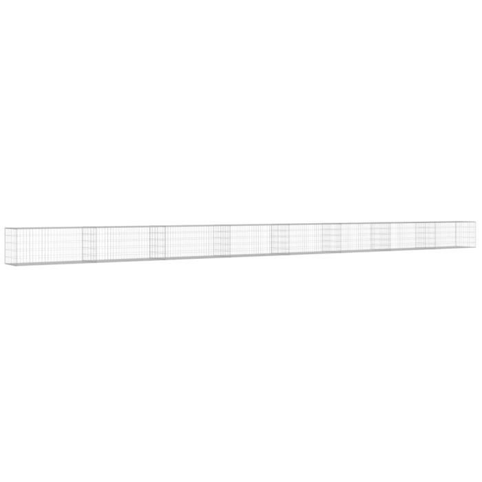 Lot De 50 Crochets De Gabion En Acier Galvanisé 50 Cm - Supports Distance Stabilité