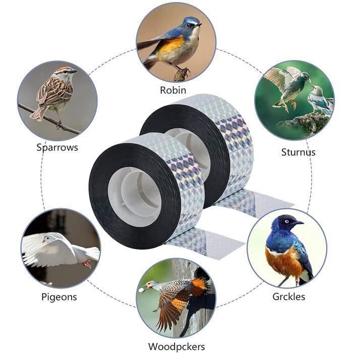 Ruban Répulsif Anti-oiseaux, Bande Anti-oiseaux, Bande Répulsive Pour Oiseaux, P