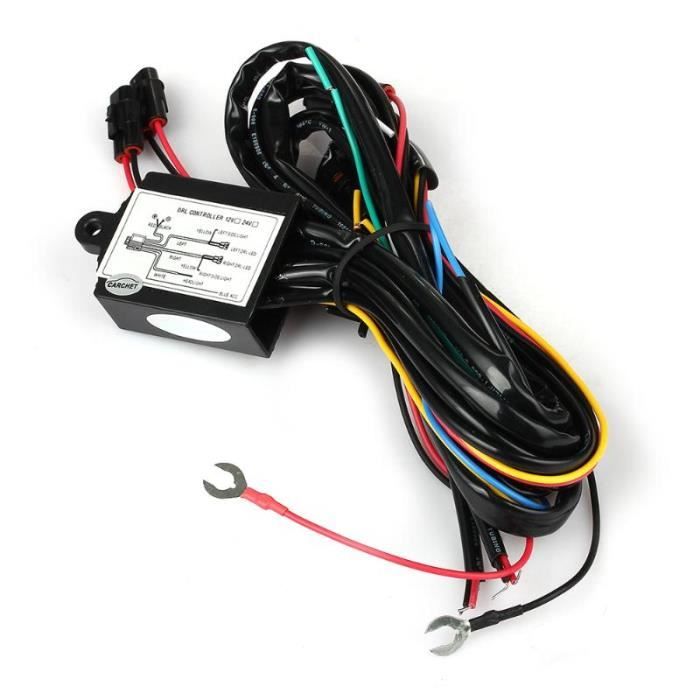 Contrôleur DRL Automatique Pour Voiture - Allumage/extinction Auto Feux De Jour - Délai 15 Secondes - 10