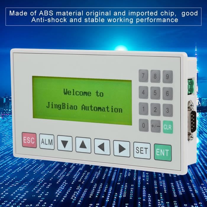 Module Affichage Texte HMI OP320-A - Écran 3.7 Pouces, Ports RS485/RS232, Pour PLC, 12-24V