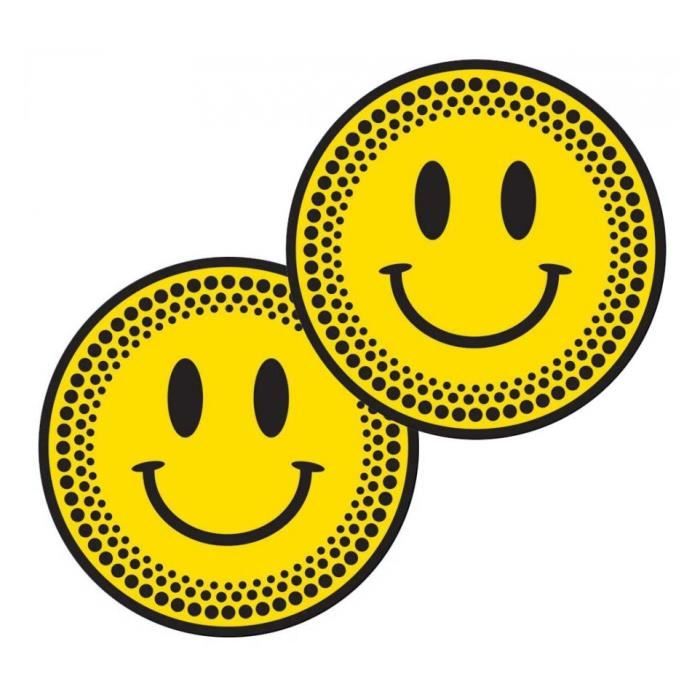 Feutrines Slipmats Technics Smiley Happy Face Cdiscount TV Son Photo