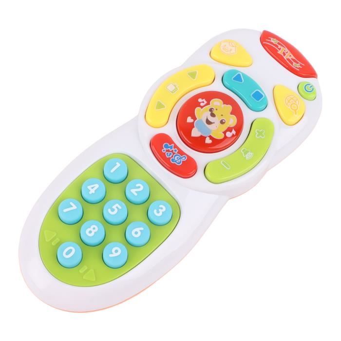 Drfeify Jouet Télécommande Bébé Multifonctionnel avec Musique, Histoire et  Téléphone - Cdiscount Jeux - Jouets