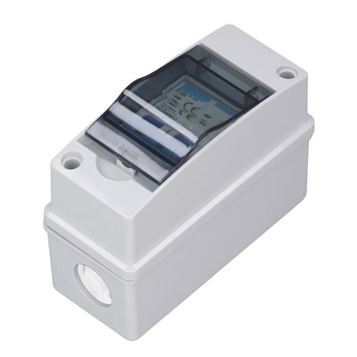 Coffret Piscine Parafoudre Solaire PV DC 40A AC20A - Protection Surtension 1000V, IP65 - Pour Installations Panneaux Solaires Protection Installation Photovoltaïque
