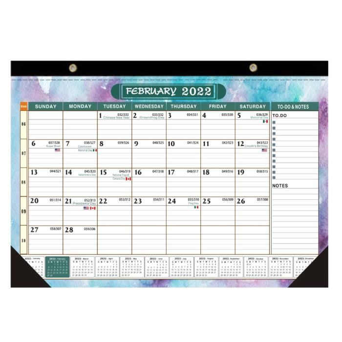 Calendrier Numérique TABWEE - Affichage 15,6 Pouces - Calendrier Digital Pour Bureau, Maison - Date Et Heure Numériques