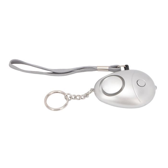 Porte-clés D'alarme De Sécurité Sirène Puissante Avec Lumière Stroboscopique à LED Pour,Sirène