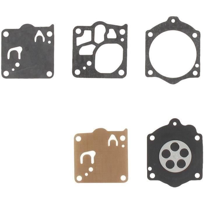 Kit membranes et joints carburateur adaptable HUSQVARNA modèles 394 - OLEO-MAC modèles 261, 264, 274