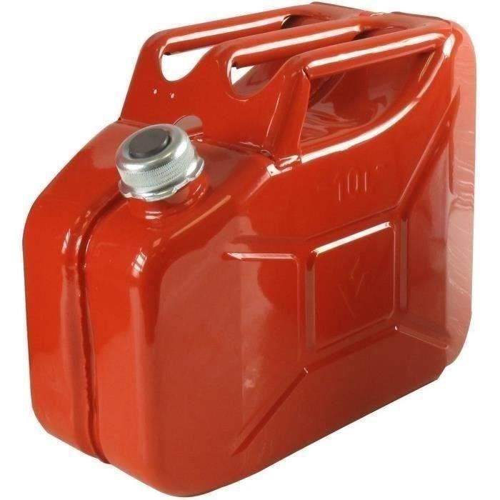 Jerrican carburant en plastique rouge 5 L XLTech - Norauto