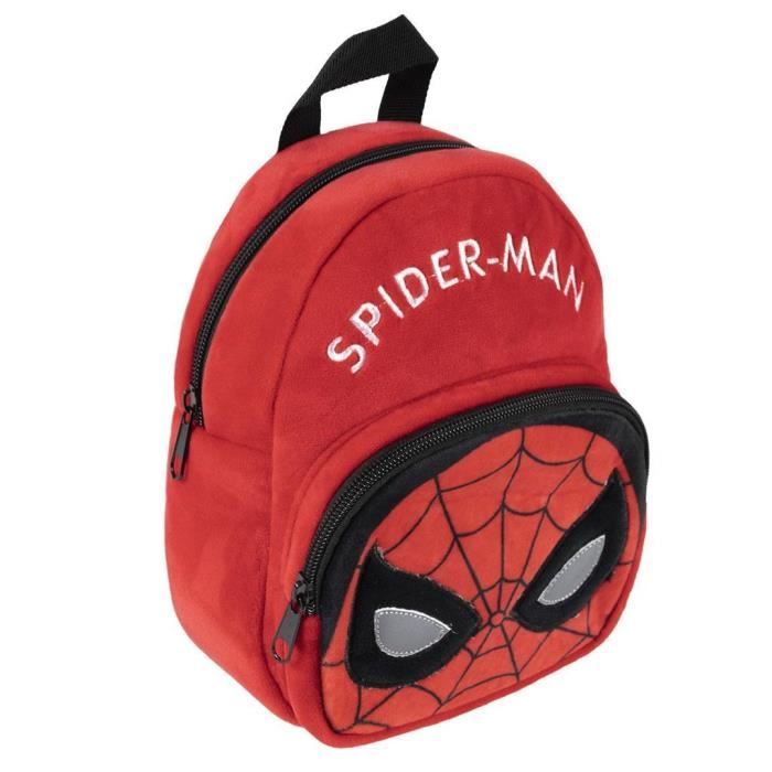 Sac à dos - SPIDERMAN - Wall Marvel - 30 CM - Rouge - Maternelle Sac à dos - SPIDERMAN - Wall Marvel - 30 CM - Rouge - Maternelle