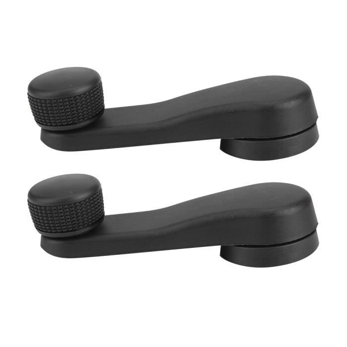 Manivelles De Fenêtre VW - 2 Pièces Compatibles Caddy I Scirocco Golf I - Remplacement Référence 321837581