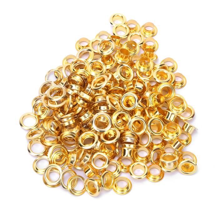 Rivet décoratif 100pcs10mm métal rivets goujons pointes décoration