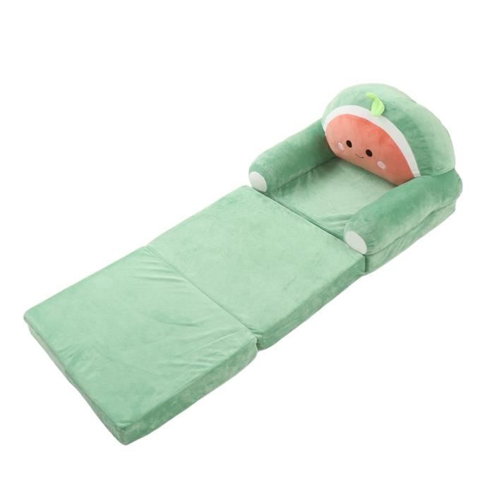 Coussin Canapé Pliable Pour Enfants Shenruifa - 2 En 1 Canapé Et Lit - Housse Lavable - Taille 50x40x40cm