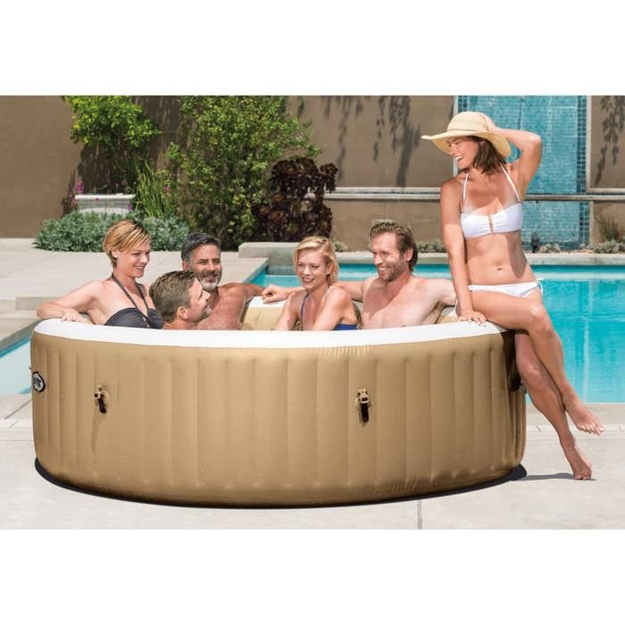 Bâche Intex PureSpa beige - spa 4pers