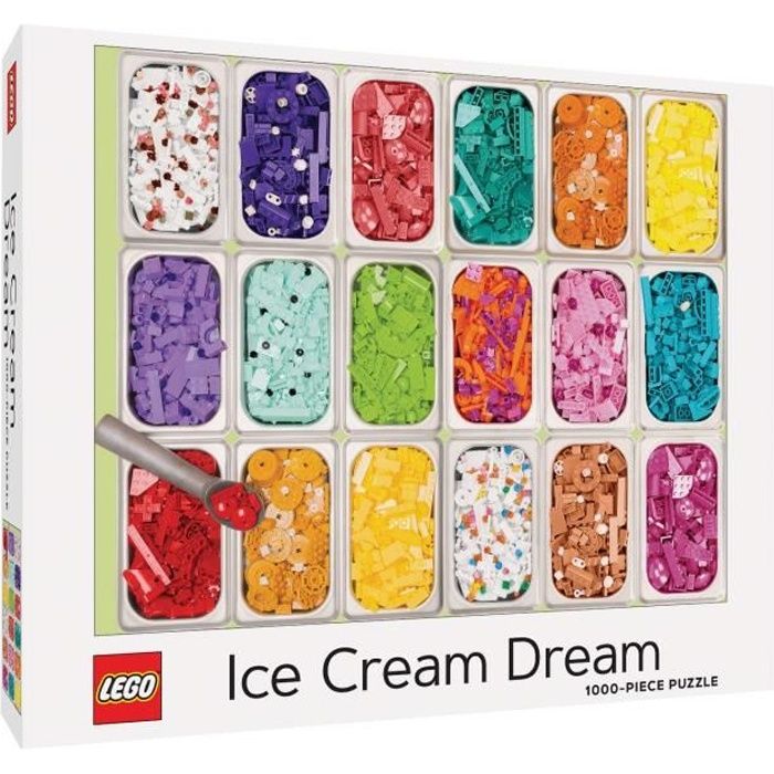 Puzzle LEGO Ice cream dream - 1000 pièces - LEGO - pour adulte - intérieur