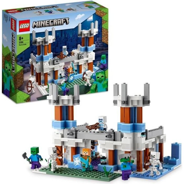 LEGO 21183 Minecraft Le Camp d'Entraînement, Jouet avec Figurines Ninja,  Squelette, avec Maison, Cadeau Garçons et Filles Dès 8 Ans - Cdiscount Jeux  - Jouets