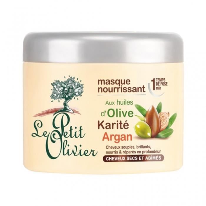 Le Petit Olivier Masque Nourrissant Aux Huiles D Olive Karite Argan Cheveux Secs Et Abimes 300ml Lo Achat Vente Masque Soin Capillaire Le Petit Olivier Masque Nourri Cdiscount