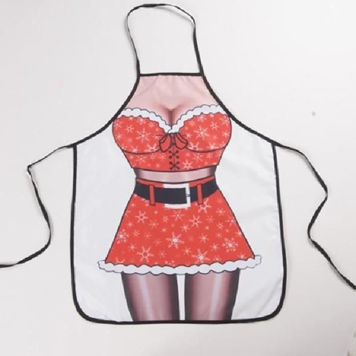 Tablier de cuisine humoristique Femme Mere de Noel - Sexy Deguisement Humour  - 177 - Cdiscount Maison