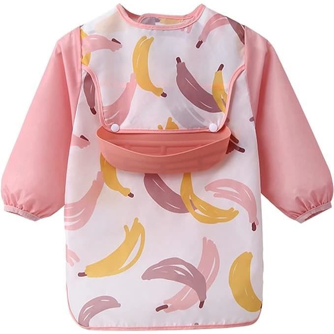 Tablier Enfant Imperméable Bleu - Pour Peinture, Pâtisserie Et Activités Créatives