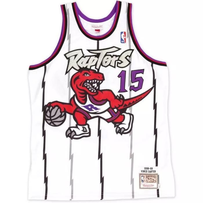 Maillot NBA Vince Carter Toronto Raptors 1998-99 Mitchell ness