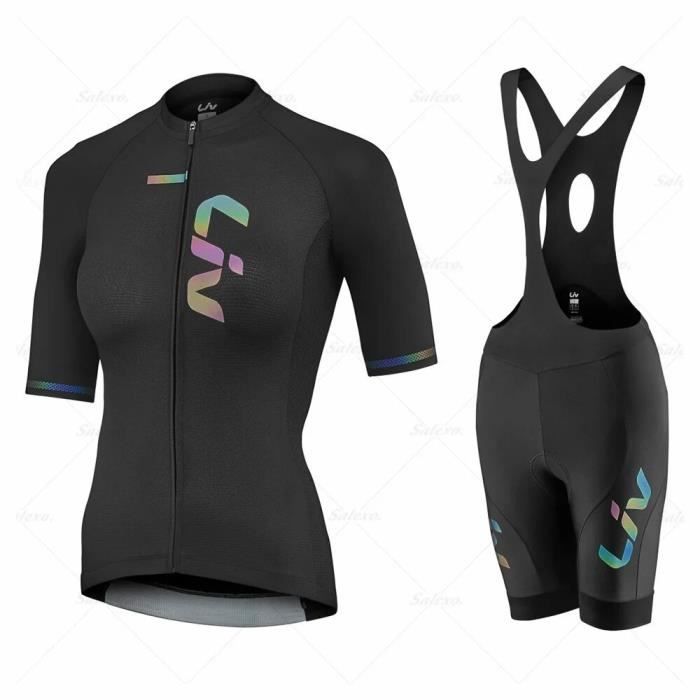 Lertrude Maillot de Vélo Route Homme Cyclisme Manches Courtes VTT