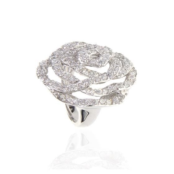 Bague fleur clearance