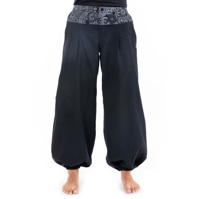 Pantalon boule femme clearance