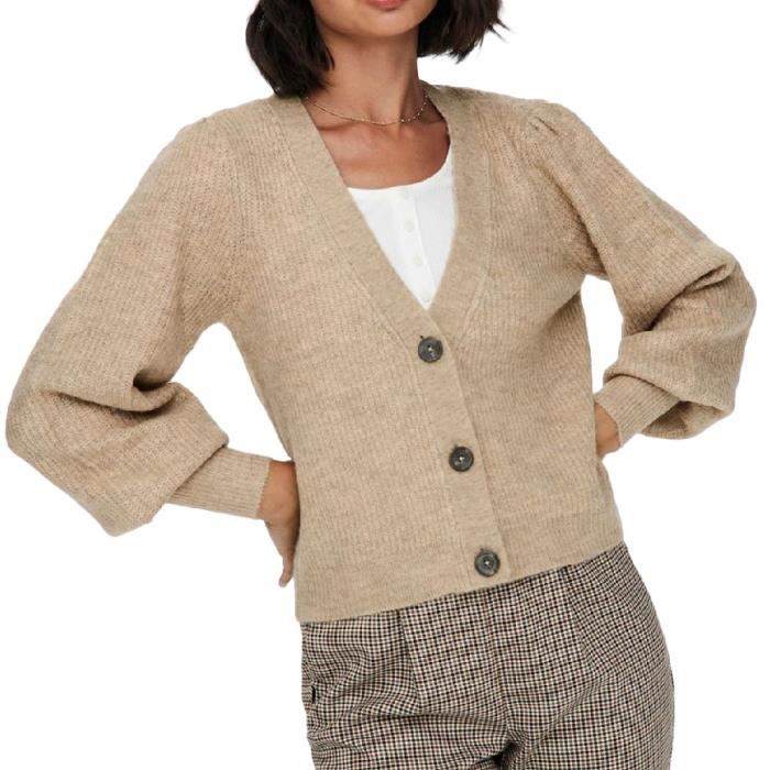Gilet Beige Femme JDY Drea Beige Cdiscount Pr t Porter