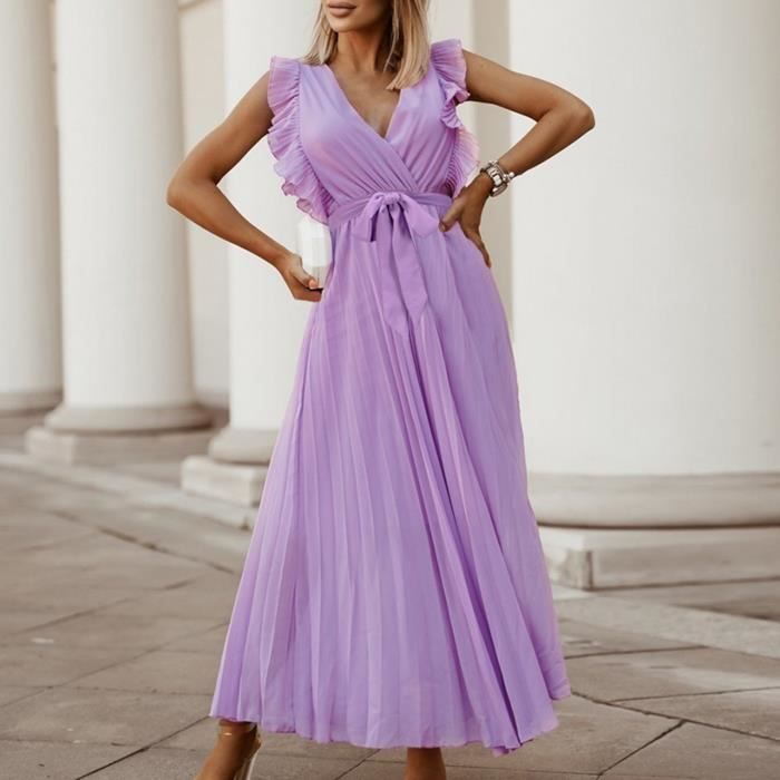 Robe longue sales cdiscount