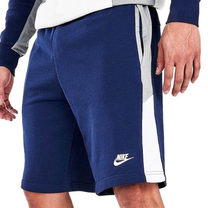 Short Marine Homme Nike Hybrid French Terry Bleu - Cdiscount Prêt-à-Porter