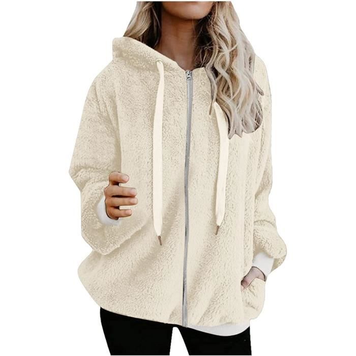 Sweat shirt 2025 polaire femme