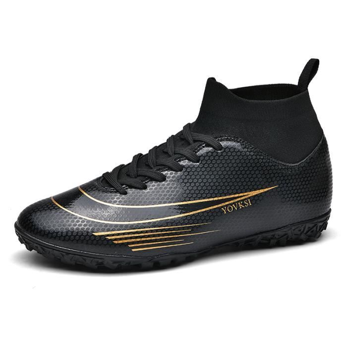 Chaussures De Football GOGOUP Pour Femmes - Semelle Caoutchouc Antidérapante, Crampons, Synthétique, Lacets