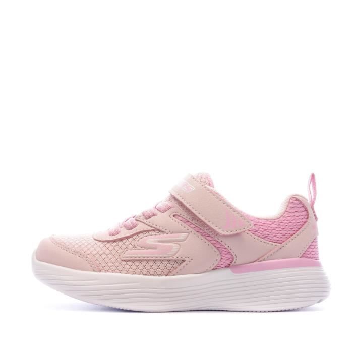 Baskets Rose Fille Skechers Go Run 400 Pink Cdiscount Chaussures