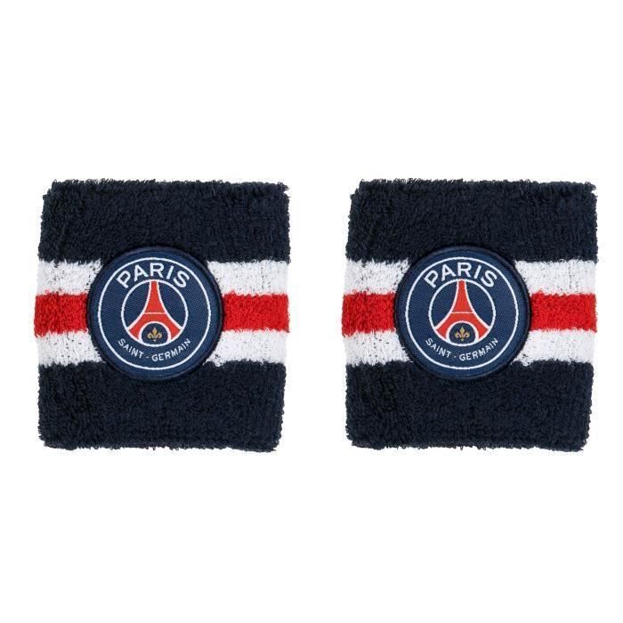 Collection Officielle Taille Adulte Homme PARIS SAINT GERMAIN 2 x Poignet /éponge PSG