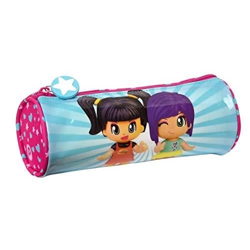 Trousse Ronde Scolaire Unicorn Academy Safta - 20x7cm, Lavable, Pour Enfants 5-14 Ans (lilas) - 4