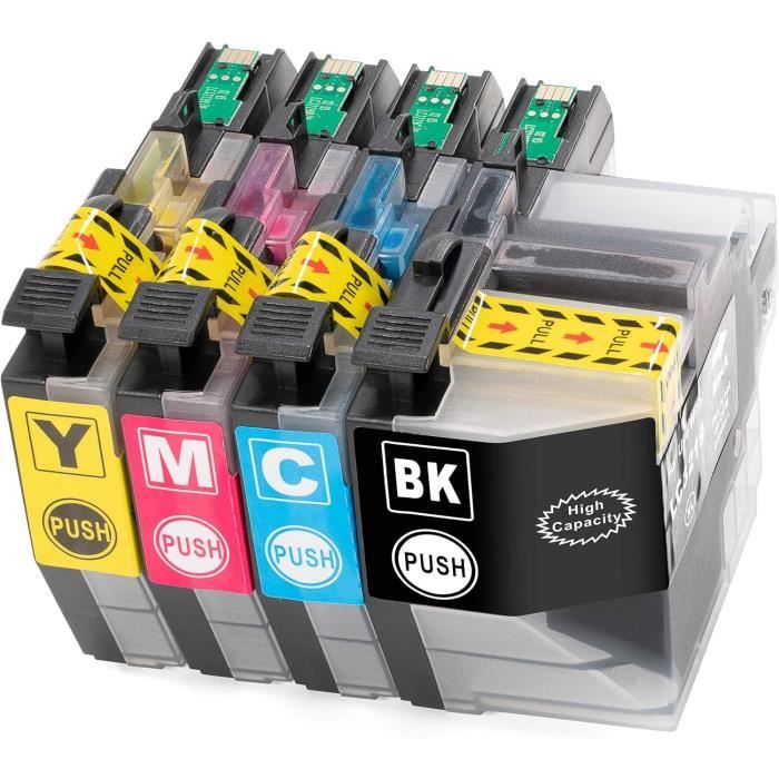 LeciRoba LC3219XL inktpatronen voor Brother printercartridges LC3219 XL, LC3219, LC3217, multipack voor Brother MFC-J5330DW, MFC-J6530DW, MFC-J6930DW, MFC-J5335DW, MFC-J5730DW, MFC-J6935DW