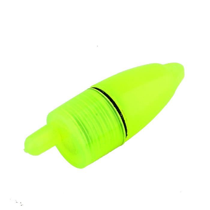 Lot De 6 Clochettes Alarme Pêche Lumineuses - LED Verte/rouge, Piles Incluses