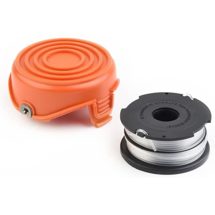 Fil Nylon Pour Débroussailleuse Bosch AFS 23-37 - 3,5 Mm X 37 Cm - Lot Avec Bobine Et Tête