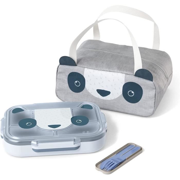 Monbento - MB Fresh Jungle Sac Isotherme Repas - Lunch Bag Isotherme Pour Lunch Box - Vert