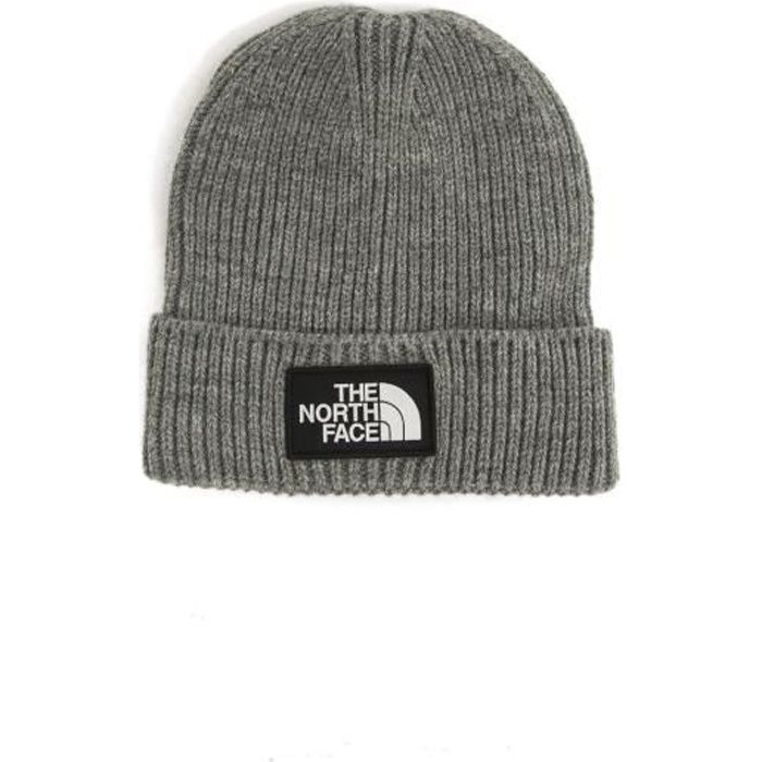 The North Face Bonnet Logo Gris- Size? France