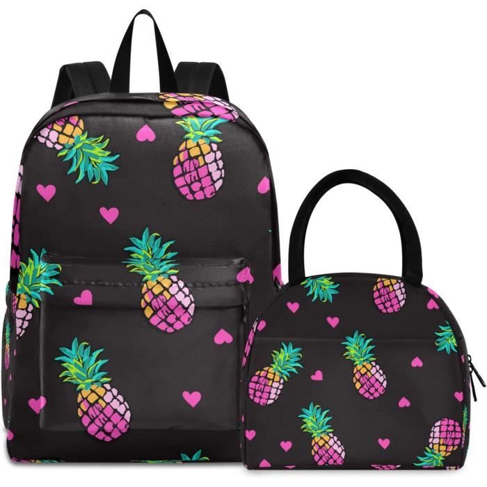 Sac à Dos école Enfant - Forme Animal, Polyester Durable 44x28x13cm - 1 Grand Compartiment + Poches Latérales - 5-19 Ans