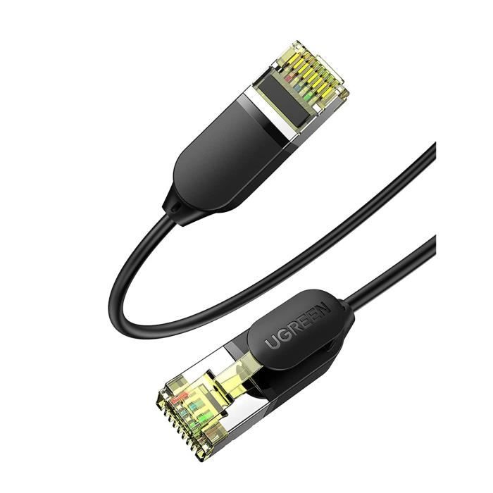 UGREEN Cat 7 Câble Réseau RJ45 Haut Débit 10Gbps 600MHz, 3M