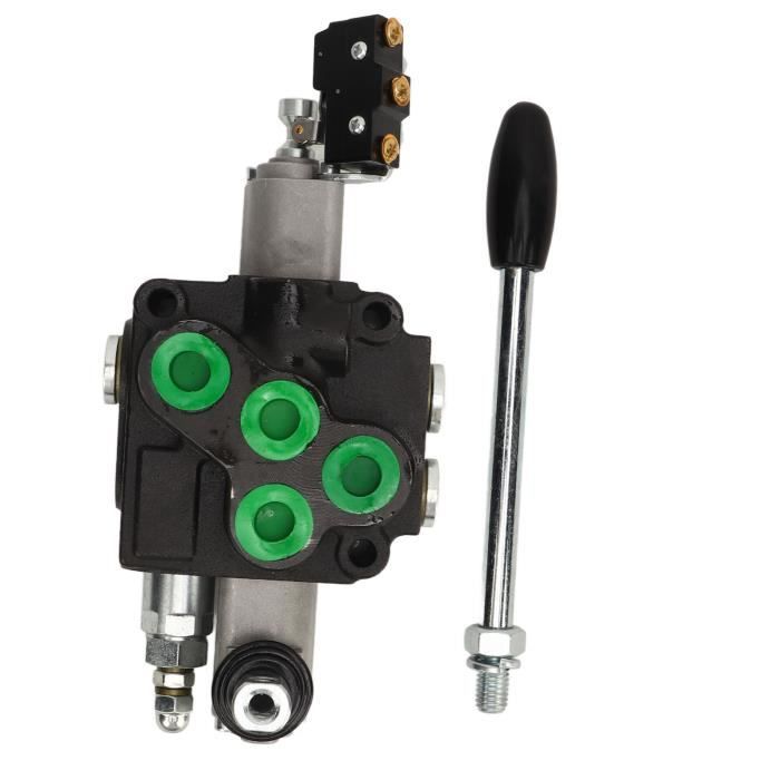 Kit Vanne Hydraulique Directionnelle P80 — 2 Bobines, 21GPM, 25MPa — Télécommande Par Câble — Pour Installations Professionnelles