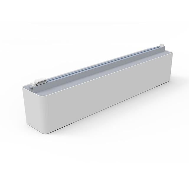 Distributeur De Film,Boîte De Découpe De Film Plastique, Rangement Papier Alu Et Film Alimentaire,Distributeur De Film Plastique Avec Cutter,Dérouleur Film Alimentaire Pour Cuisine (V